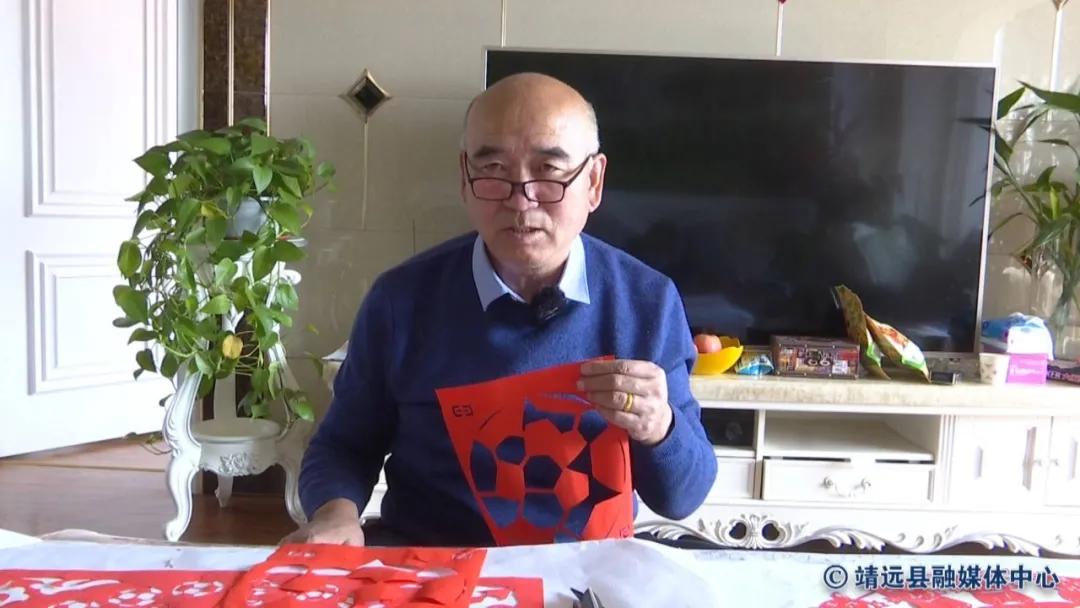 甘肃靖远王世义先生剪纸作品赏析,剪纸为冬奥添彩