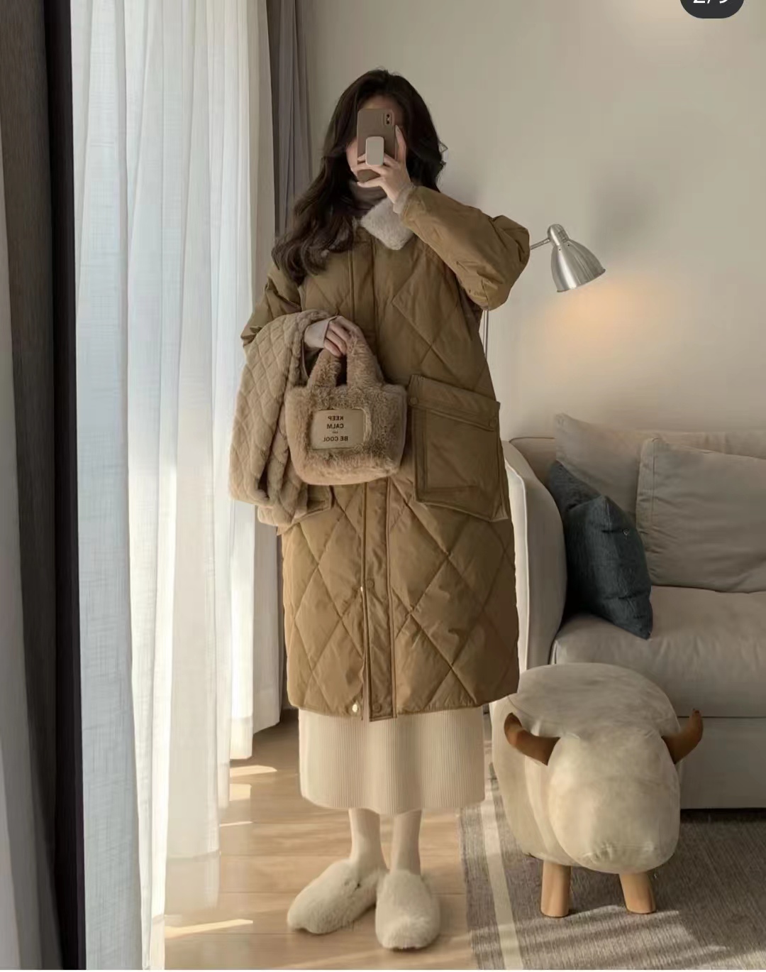 短款白色羽绒服的最佳搭配半身裙,羽绒服搭配哪些裙子才时髦