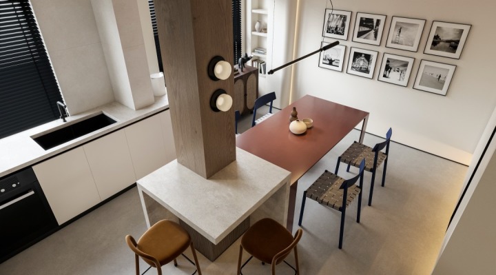 一米阳光门窗设计方案,清爽的家装设计