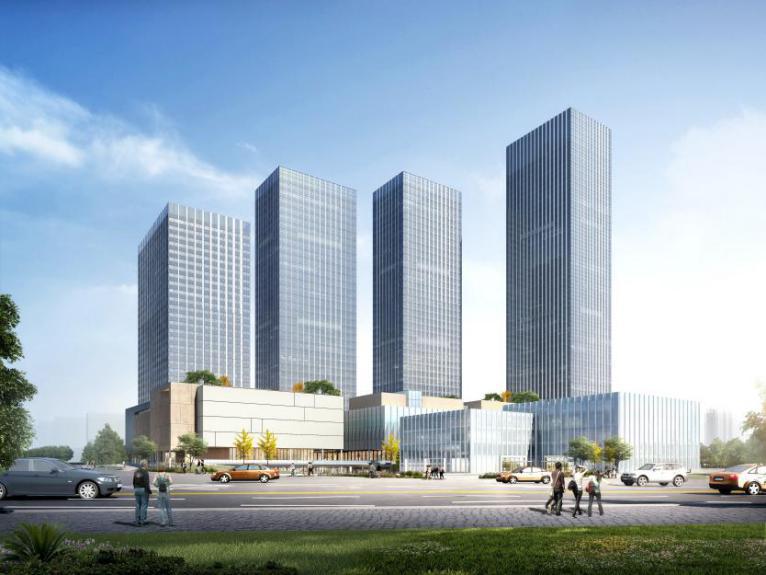 长沙五江国际广场效果图,长沙五江国际商业广场