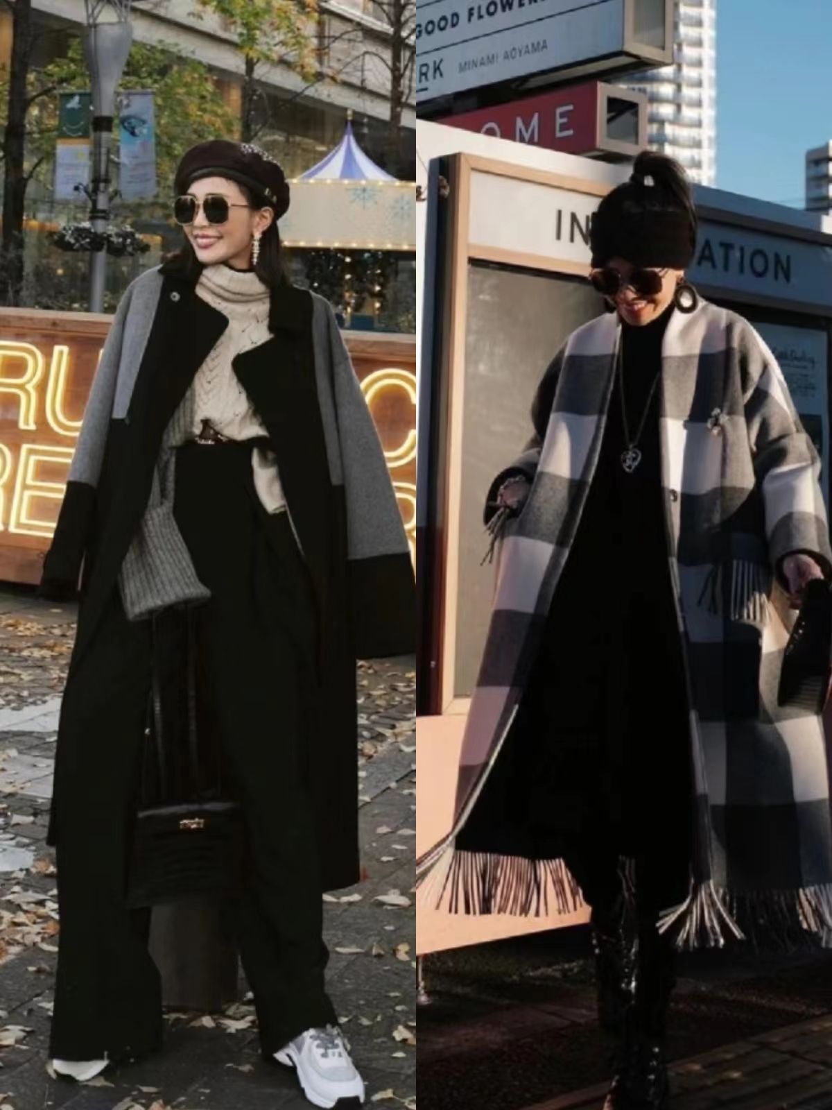 今年冬天流行什么款式的大衣好看,大红呢大衣配什么颜色打底衫