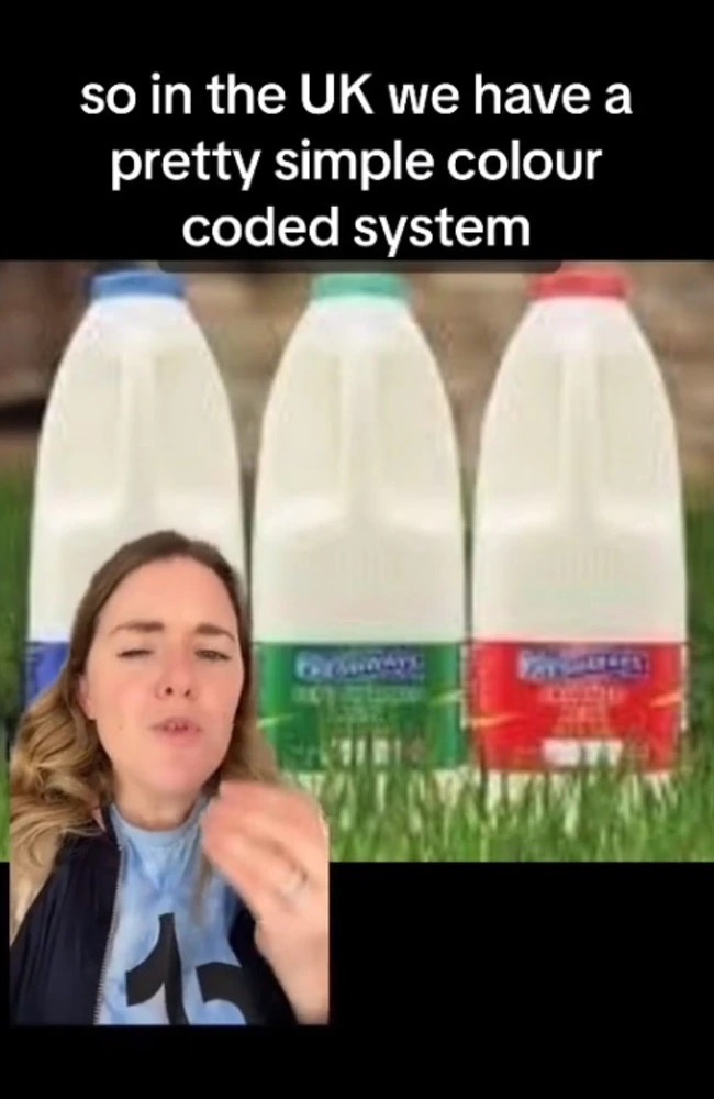 澳大利亚牛奶瓶盖颜色,新西兰牛奶不同颜色盖子区别