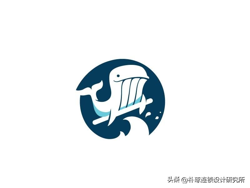 logo鱼设计创意图片欣赏,饭店logo鱼设计图片