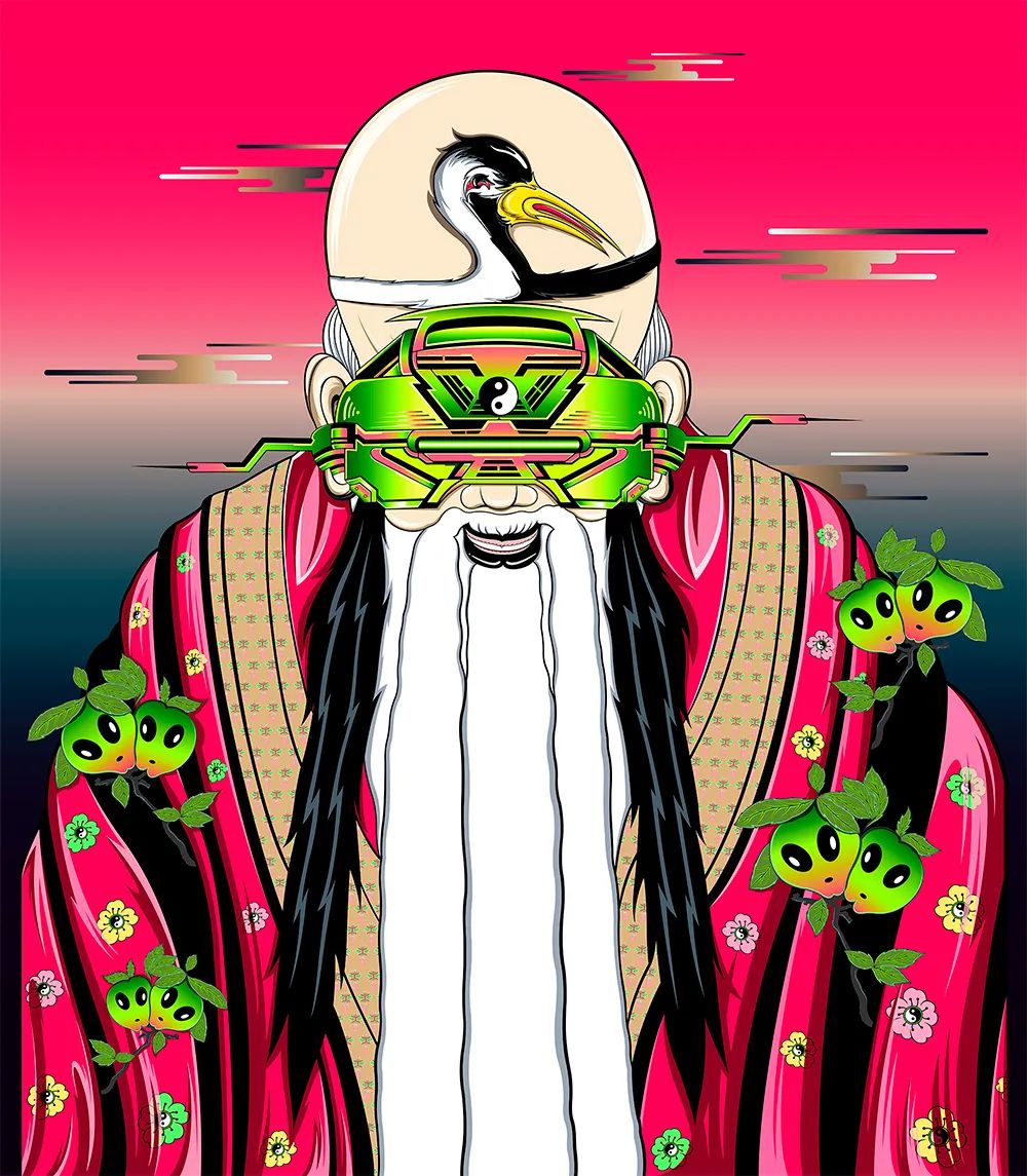 KzengJiang：连接传统与现代间的“东方浮世绘”「中国风艺术家」