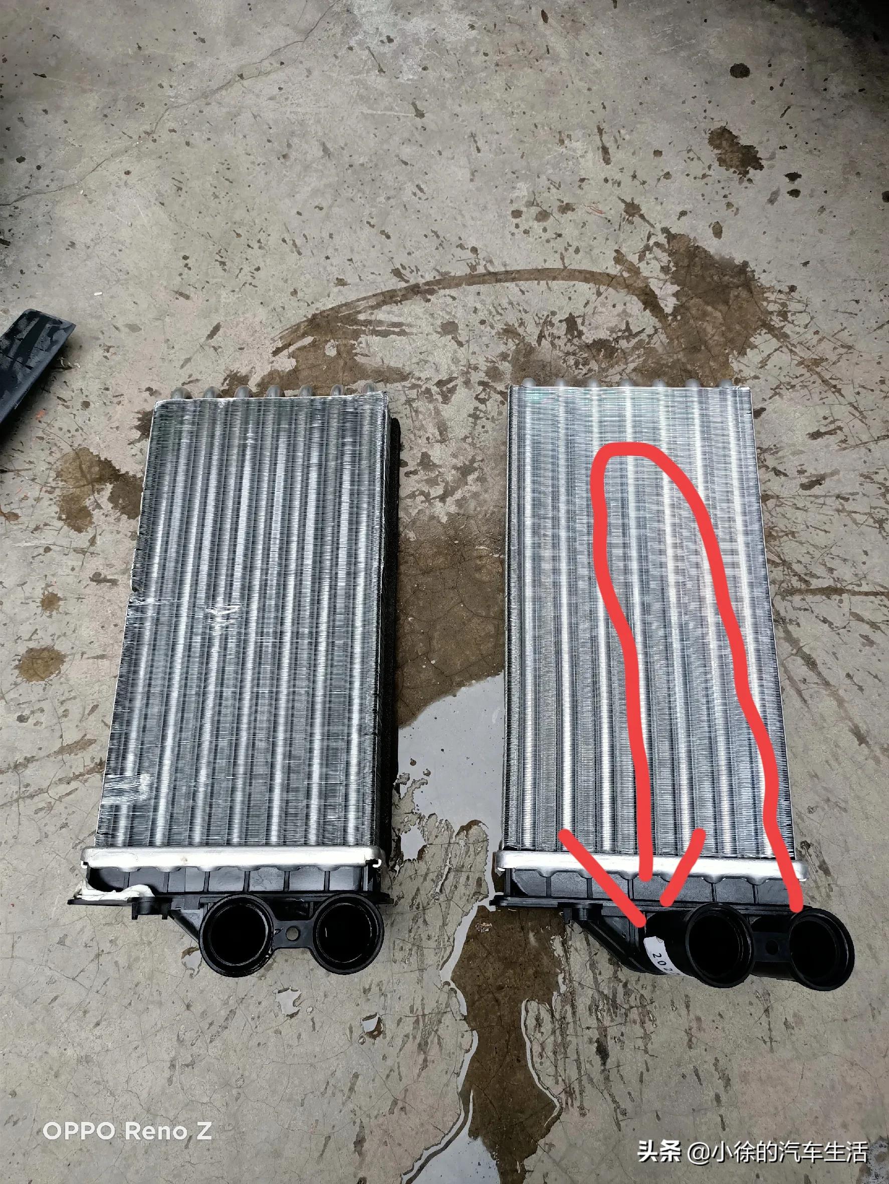 才7万多公里的法系车，雪铁龙世嘉，暖风水箱就坏了？