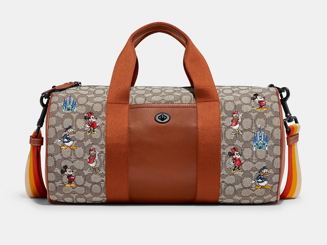 coach和迪士尼联名包米奇,coach双肩包迪士尼联名二手