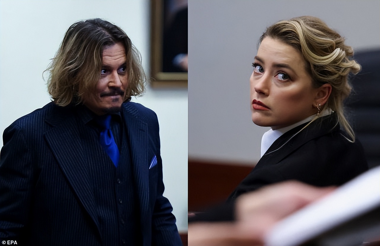 德普庭审观众忍不住笑,德普庭审现场忍不住笑