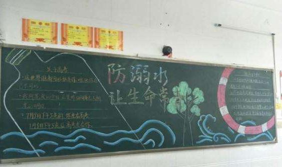 小学生“黑板报”走红，美术天赋叫人惊艳，网友看后直呼不敢相信