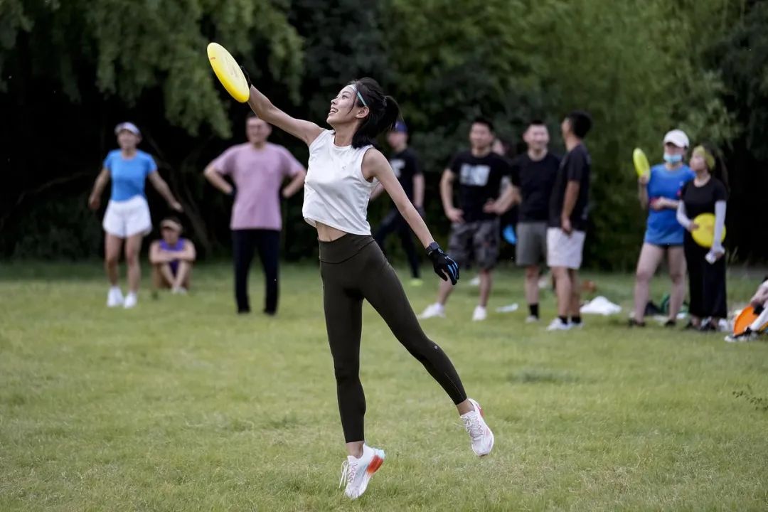 飞盘瑜伽裤骑行,飞盘运动瑜伽裤