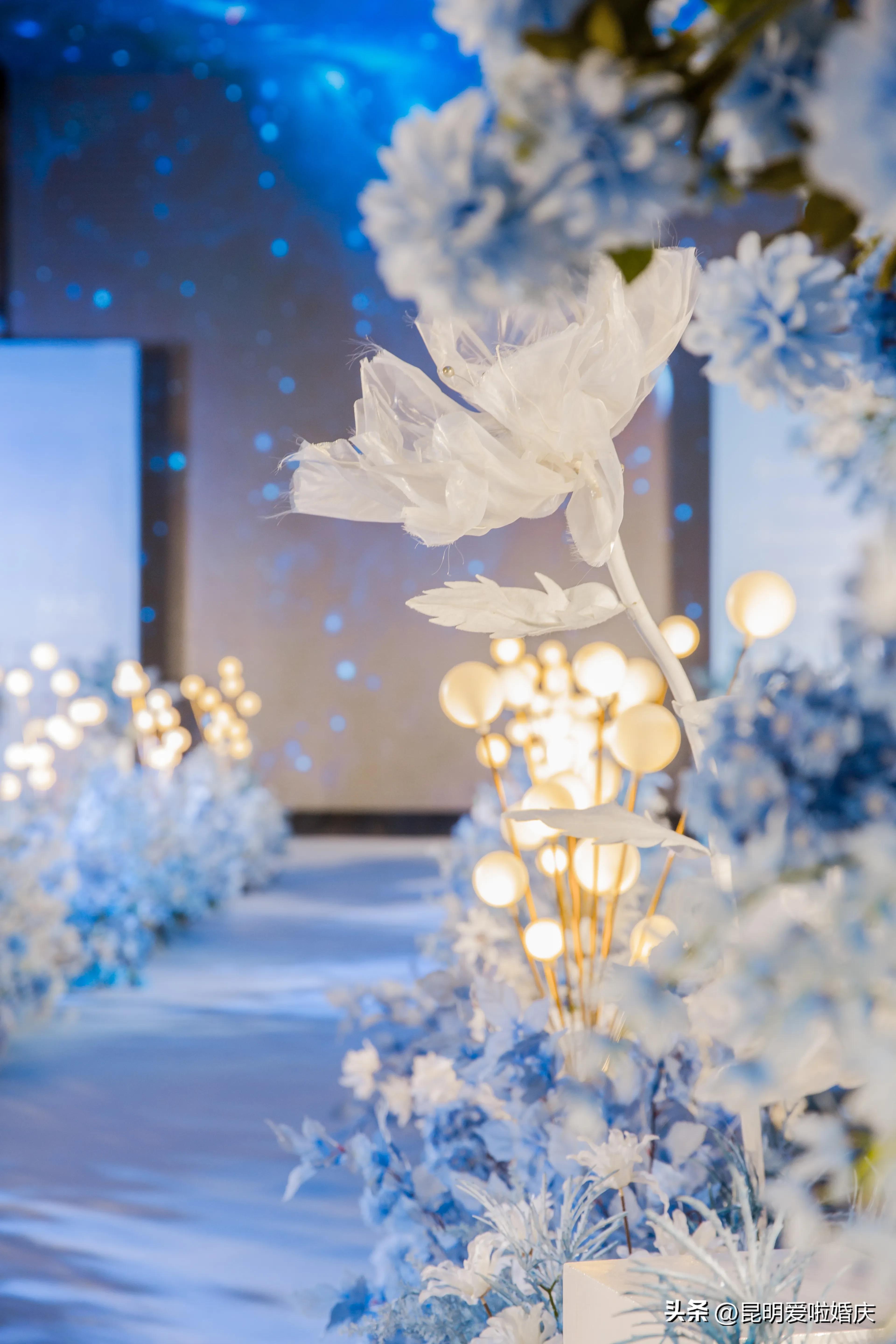 昆明婚庆布置大气婚礼背景,婚礼场地布置风格云南昆明