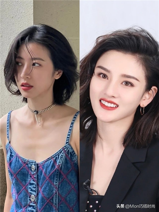 羊毛卷锁骨发适合什么发色,锁骨直发什么发色好看显白