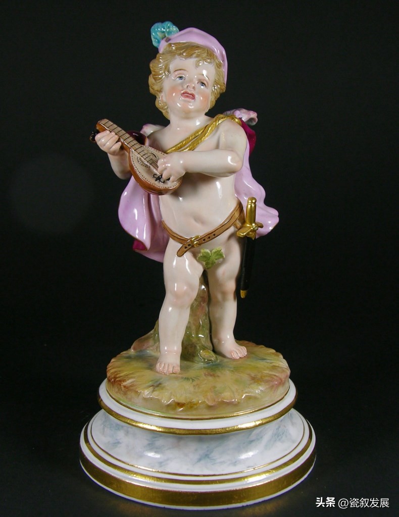 欧洲瓷器之祖-梅森Meissen制瓷厂-爱神丘比特“爱”主题瓷塑（2）