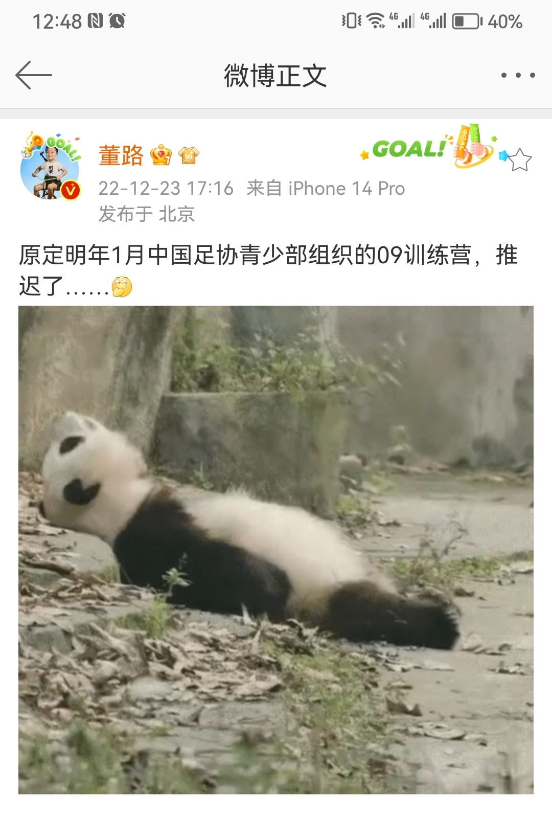 沛沛谈中国踢球学生,中国足球小将沛沛采访