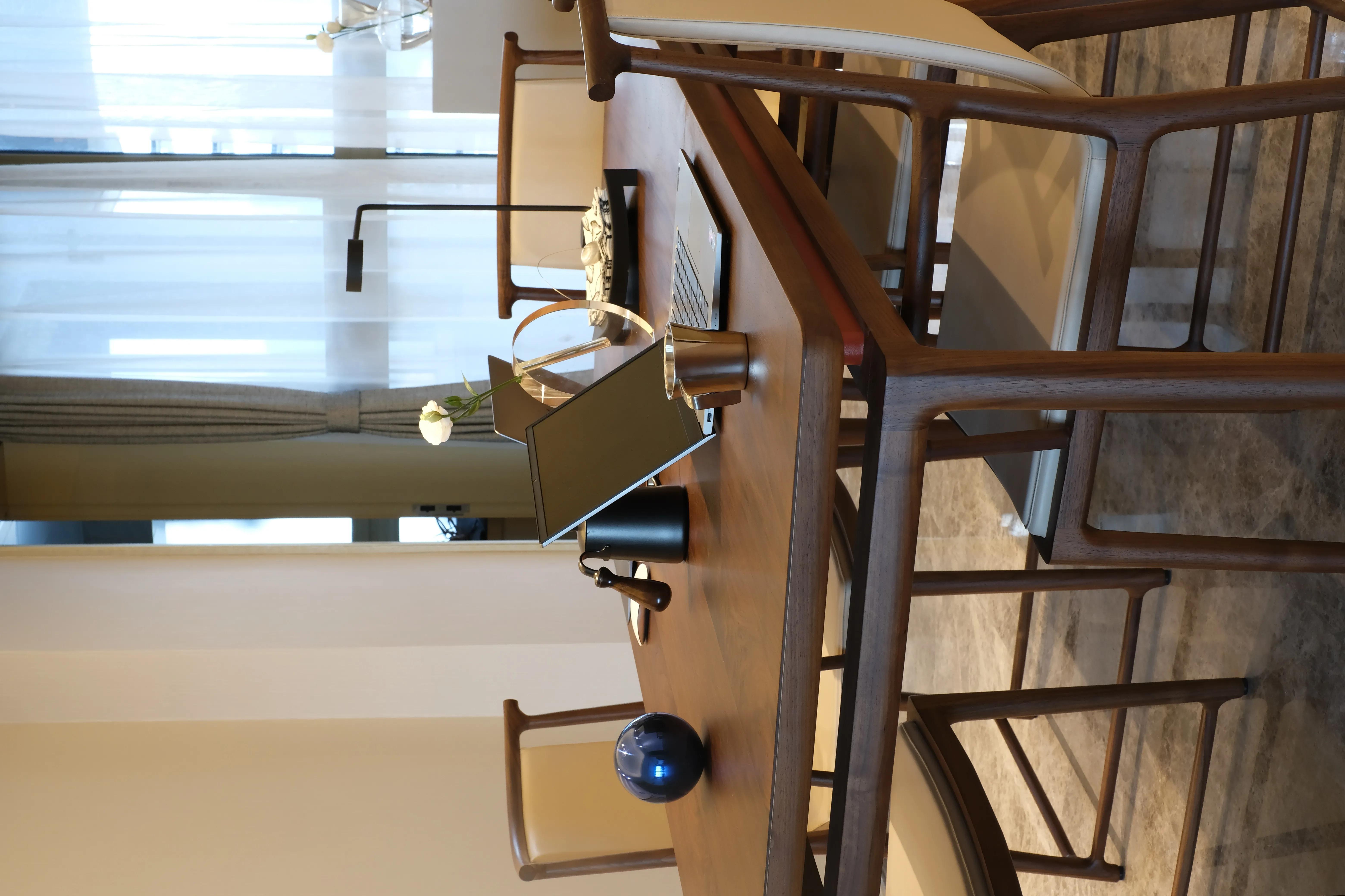 长桌餐桌可折叠,极简好看餐桌推荐