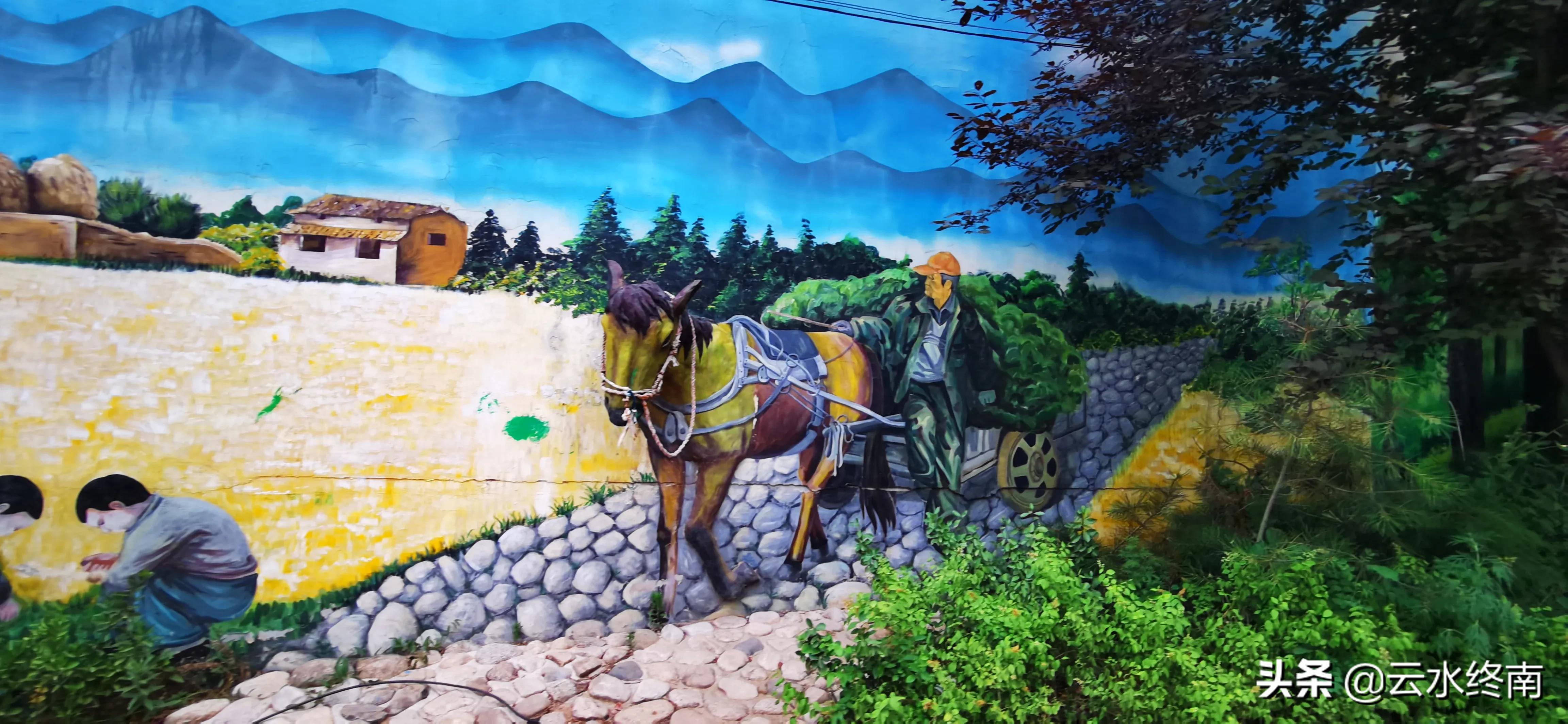 把历史照进现实，蓝田这个村子艺术，你喜欢不？