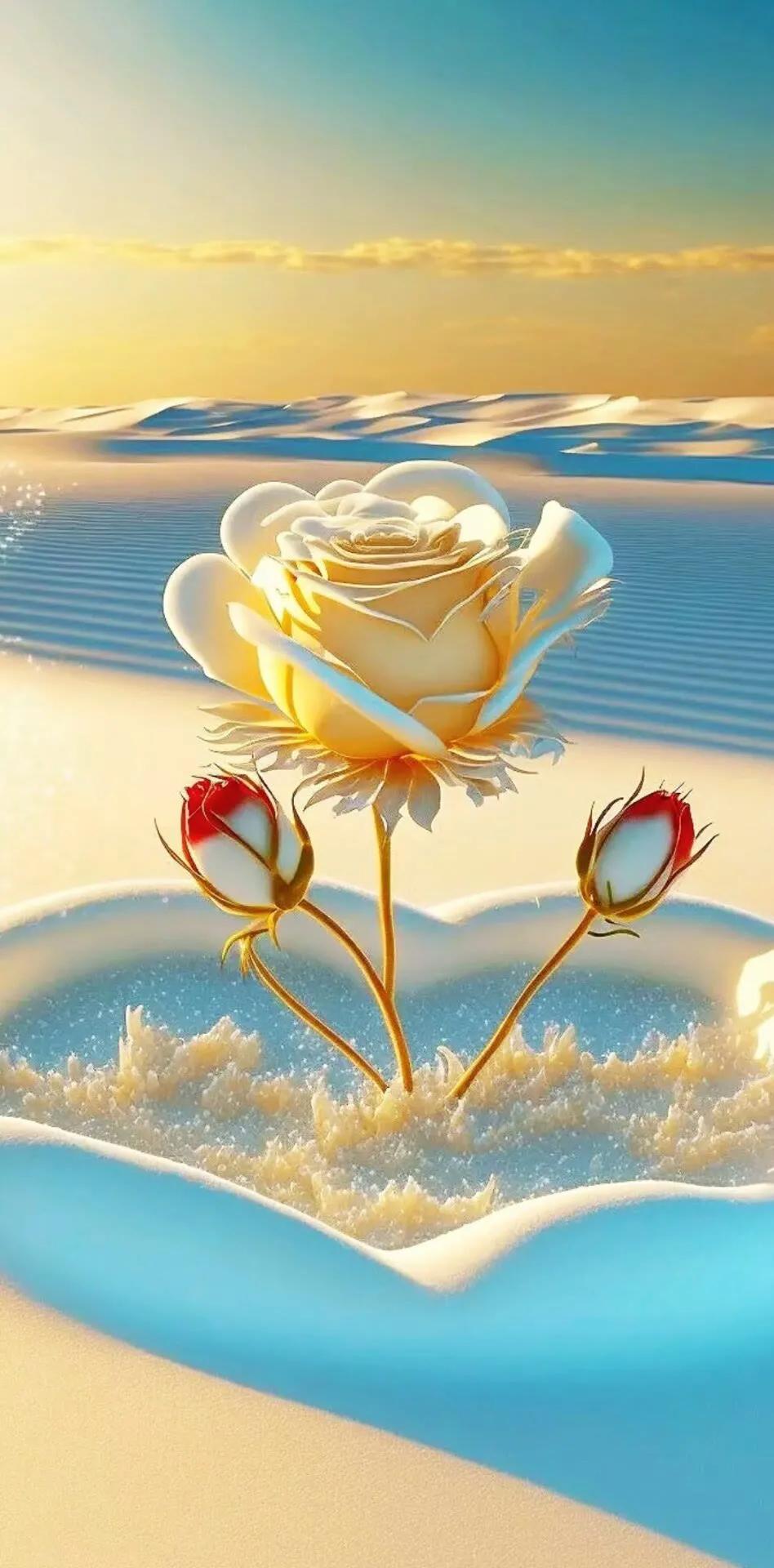 唯美心形壁纸高清图文,唯美爱心壁纸图片大全