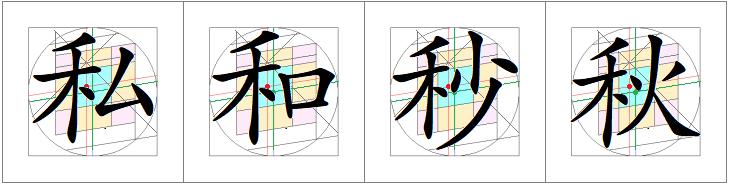 汉字书写的重心,汉字的重心是什么