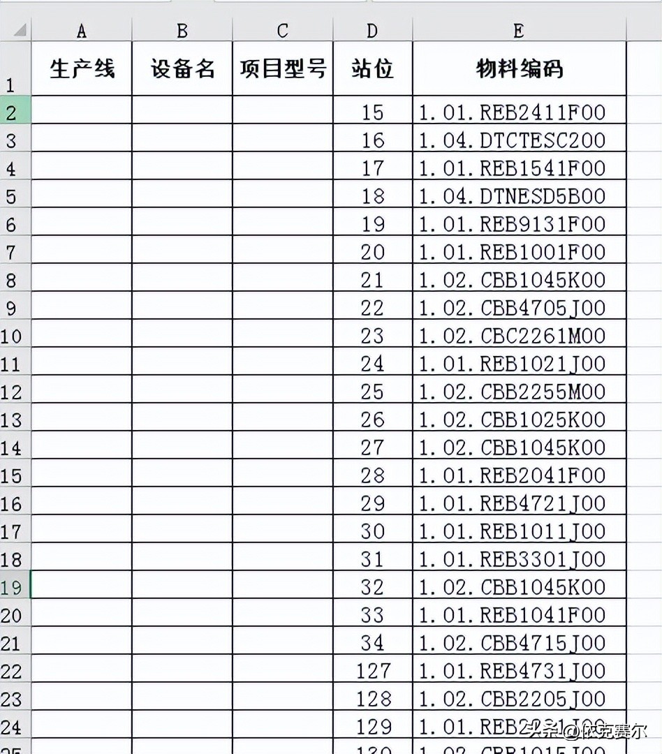 smt物料核对报表,smt物料快速清点的方法