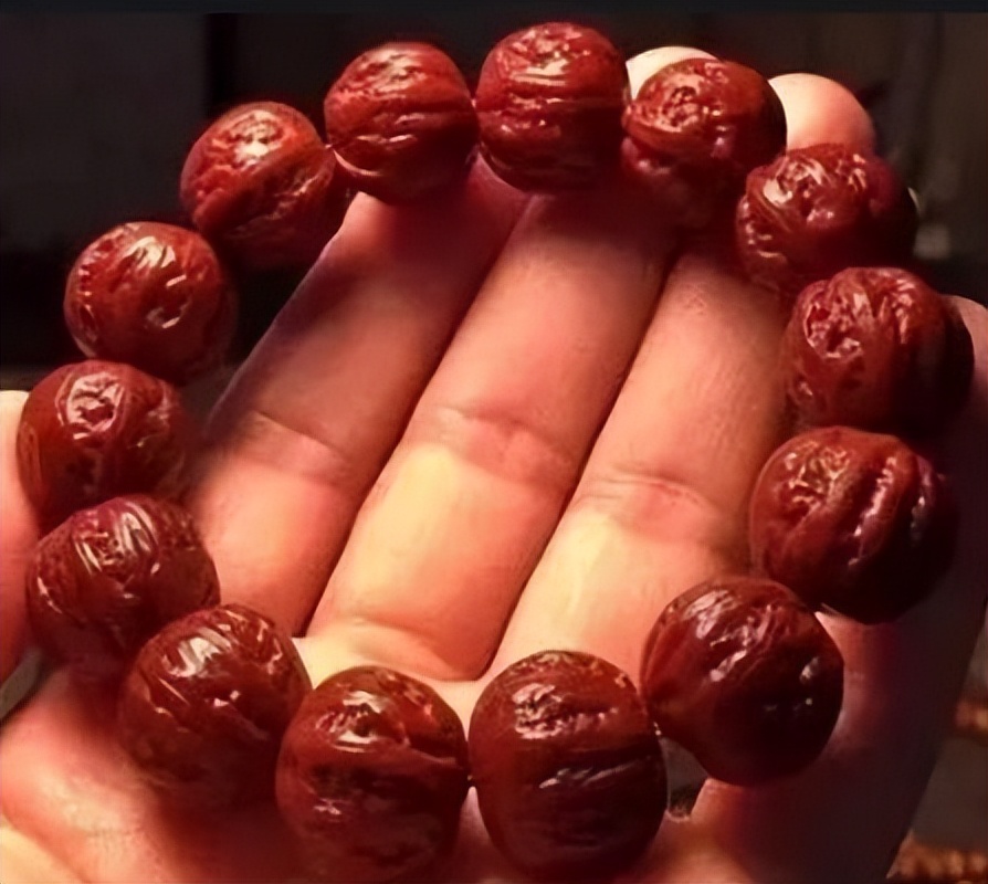 核桃手串怎么盘玩效果最好,京八棱蚂蚁纹小核桃手串怎么盘玩