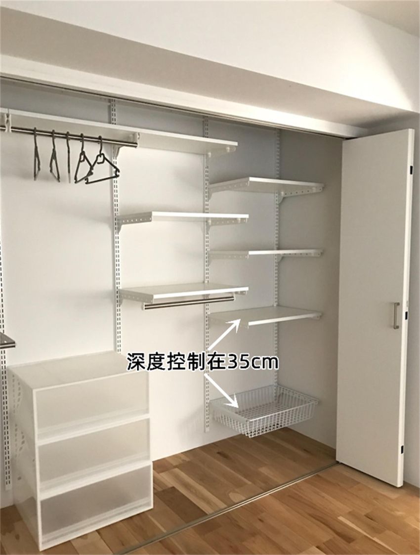最新卧室衣柜设计不用板,现在最流行实用的衣柜内部设计