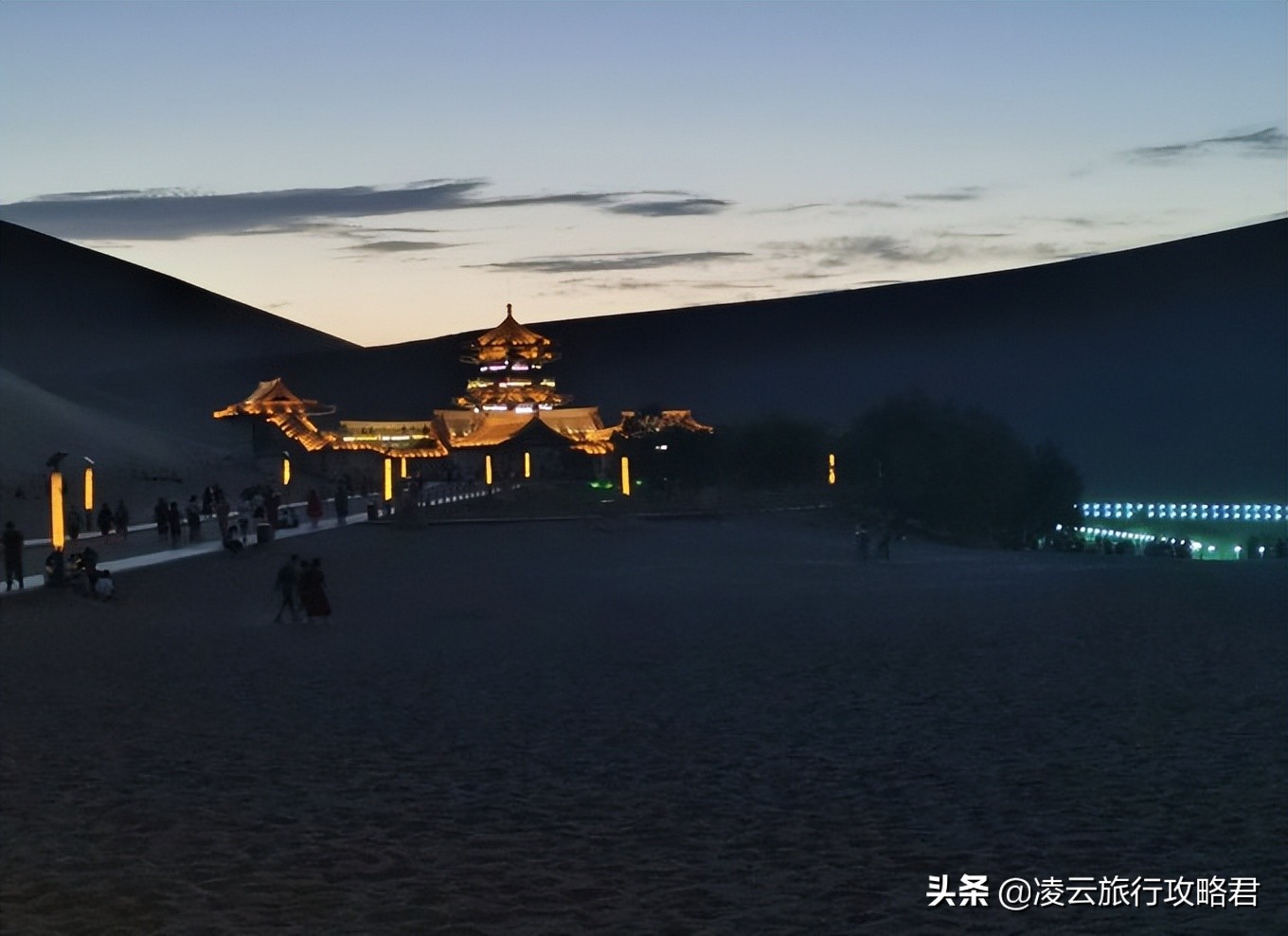 青甘大环线详细路线图,一路向北方的旅游路线推荐