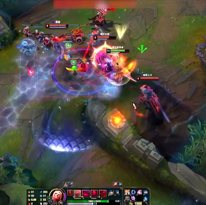 叶师傅打团,小法师对线劫教学视频