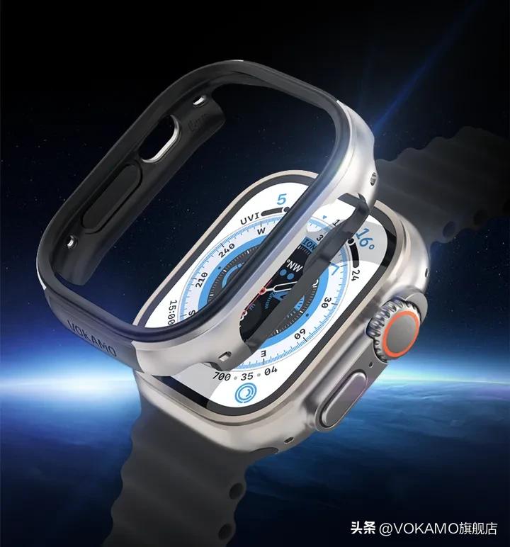 applewatchultra电镀保护壳,高端applewatch保护壳