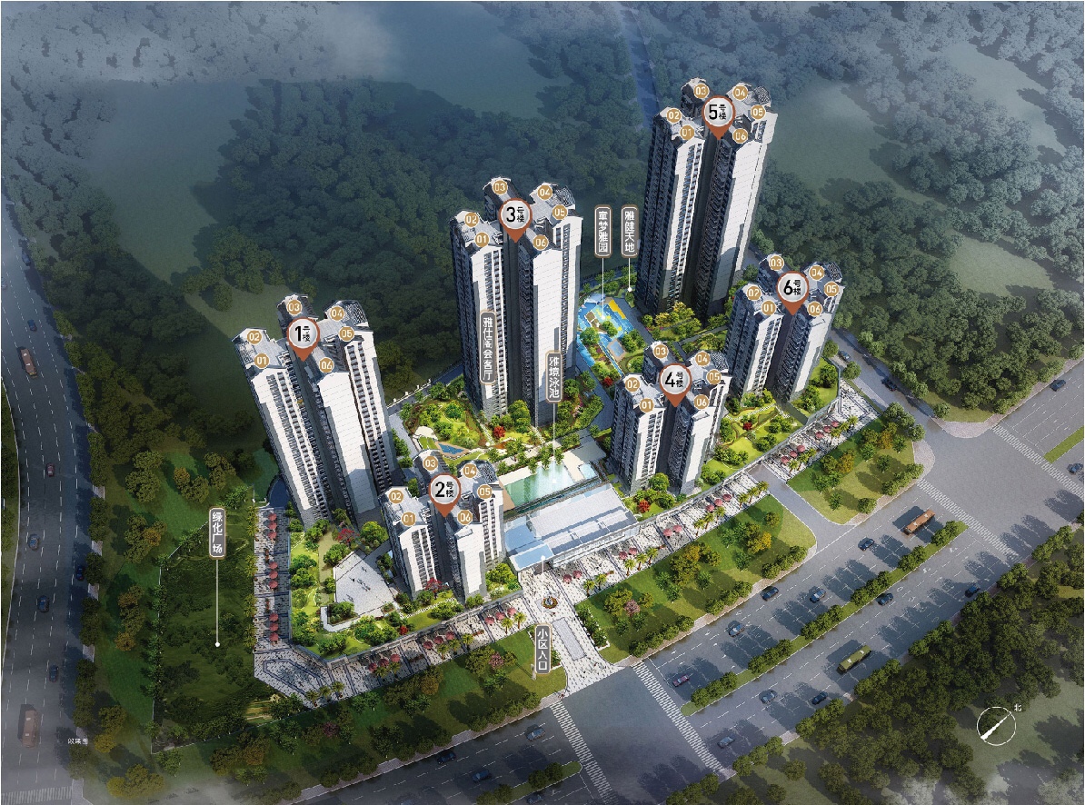 增城景业壹方天地77平,增城景业壹方天地小区配套