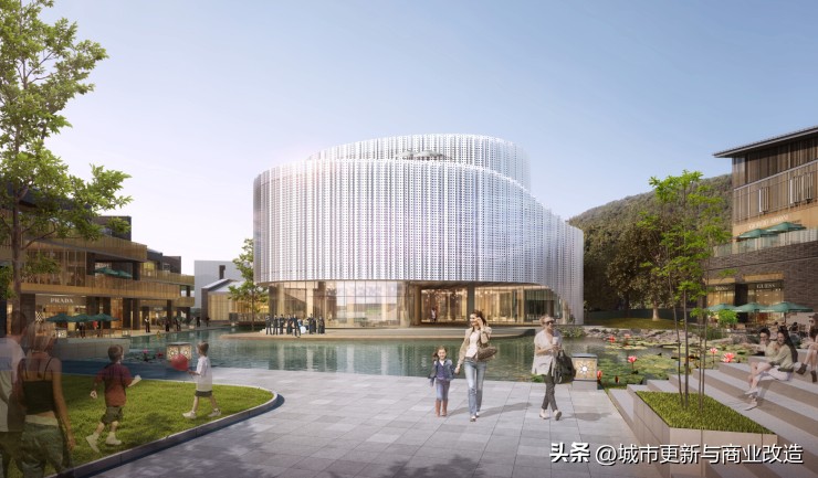 商业街区建筑设计平面图,商业街建筑设计手绘图