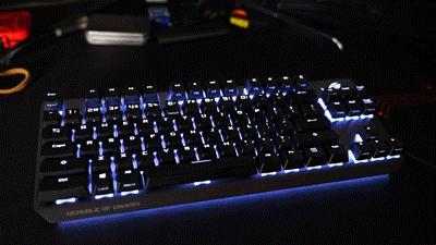 rog游侠竞技版红轴机械键盘评测,rognxtkl竞技版键盘测评
