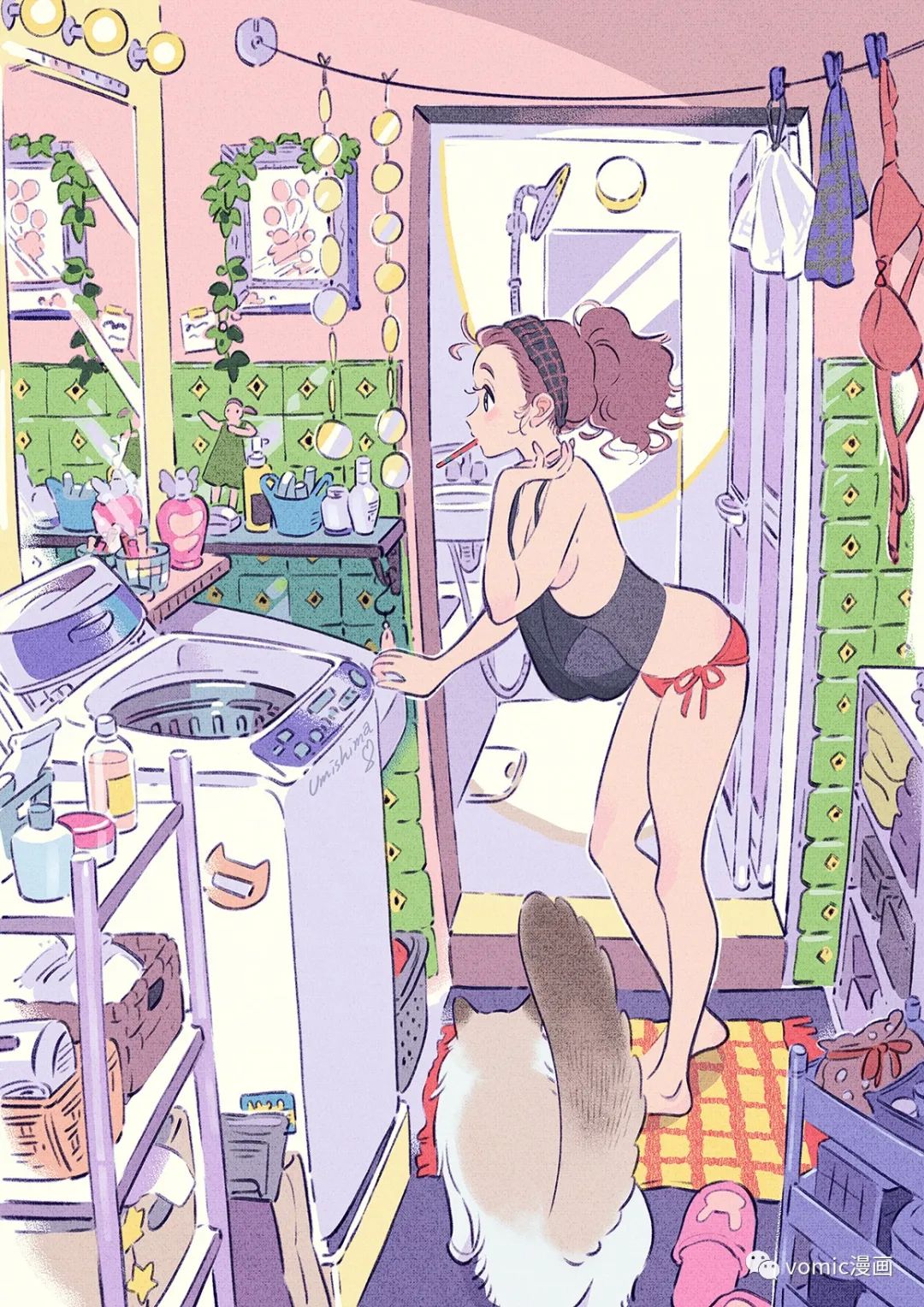 漫画主题的房间,漫画好看的房间