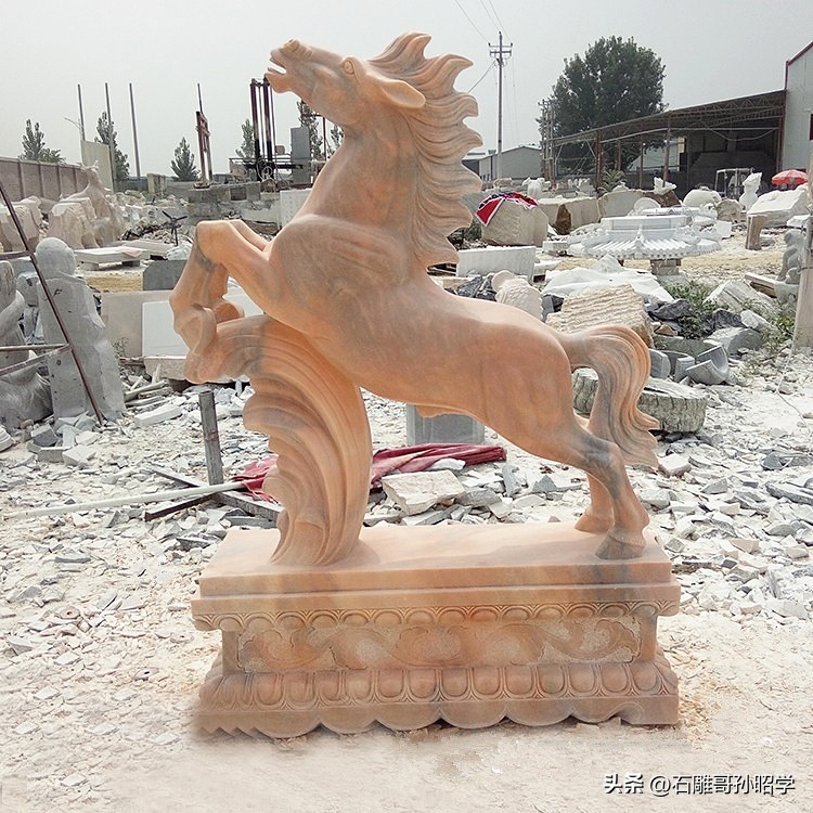 石雕马,马的石雕