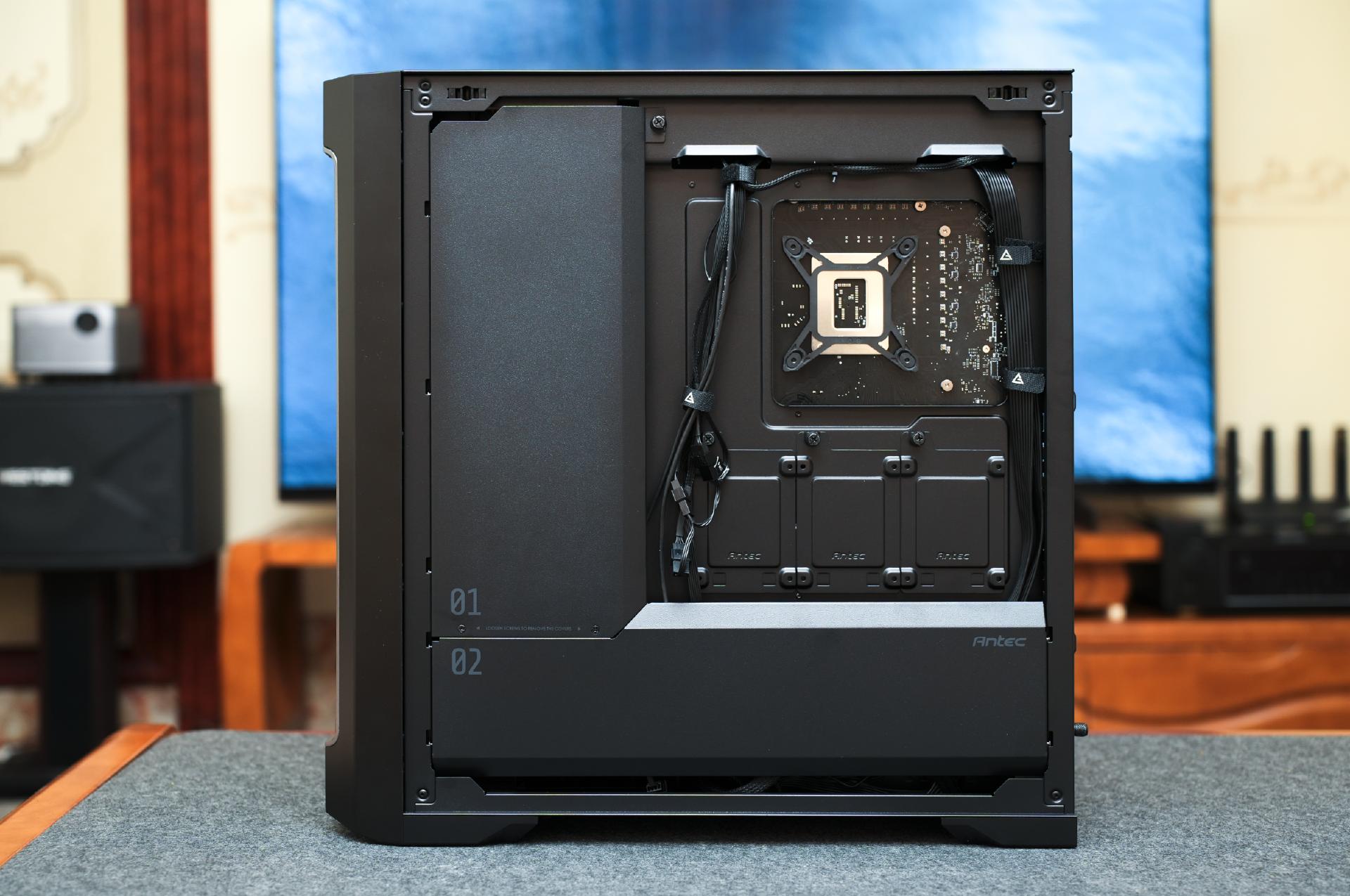 安钛克p1初星装什么水冷,安钛克p1机箱