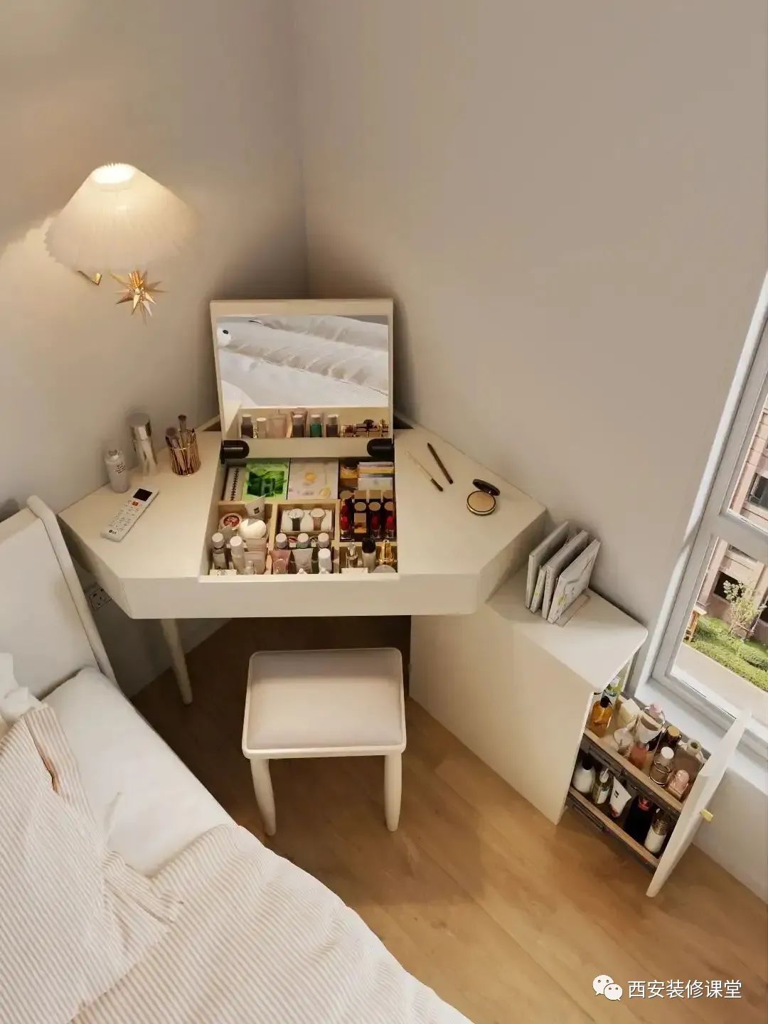 如何便宜买卧室化妆台,卧室化妆台设计效果图