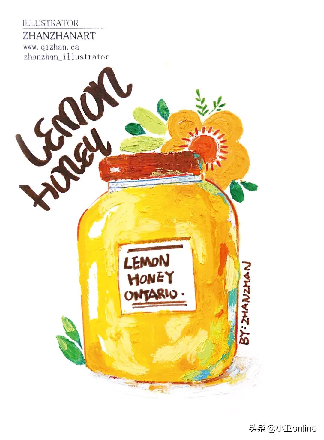 油画棒森系小清新插画教程,油画棒教程简单新手插画