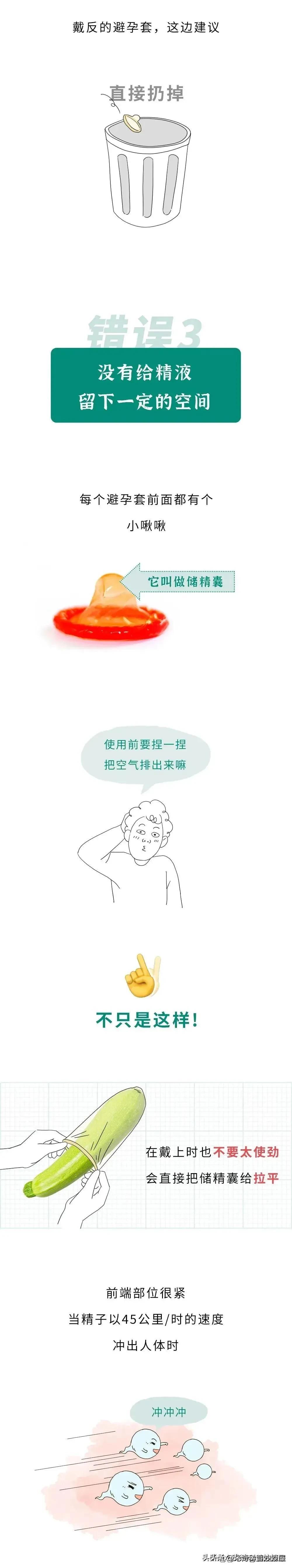 避孕套的八种错误使用方式，你真的都知道吗？不妨进来了解一下