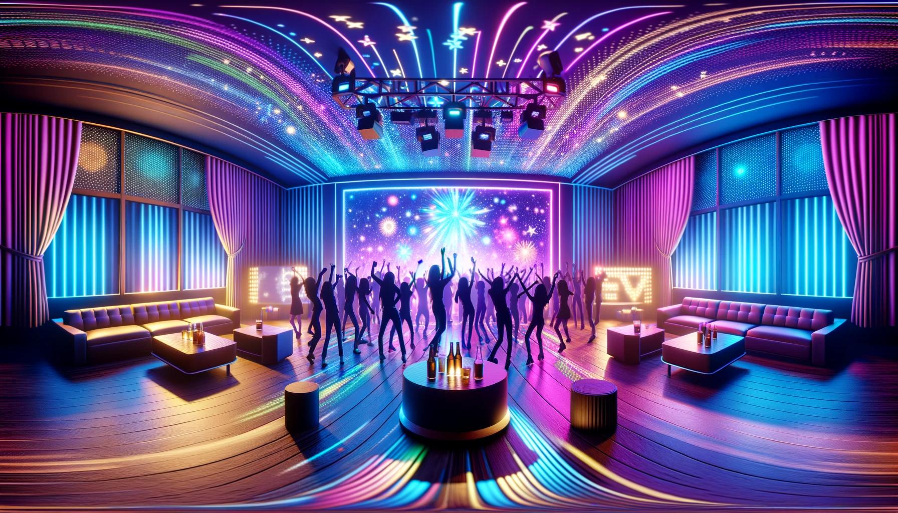 ktv立体空间效果,ktv娱乐空间设计