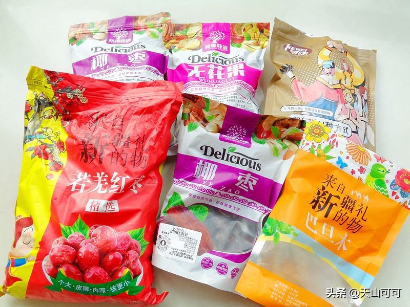 新疆干果坚果推荐,来自新疆的各种特色干果