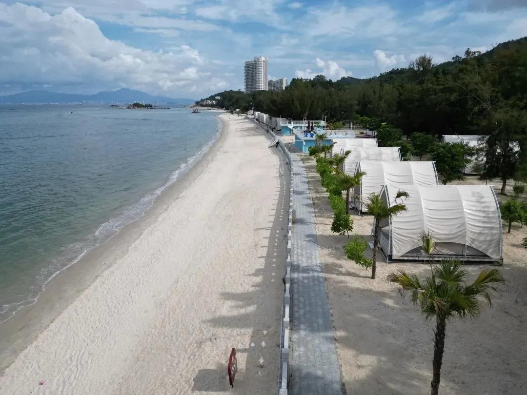 惠州旅游巽寮湾酒店,惠州巽寮湾双鱼岛帐篷