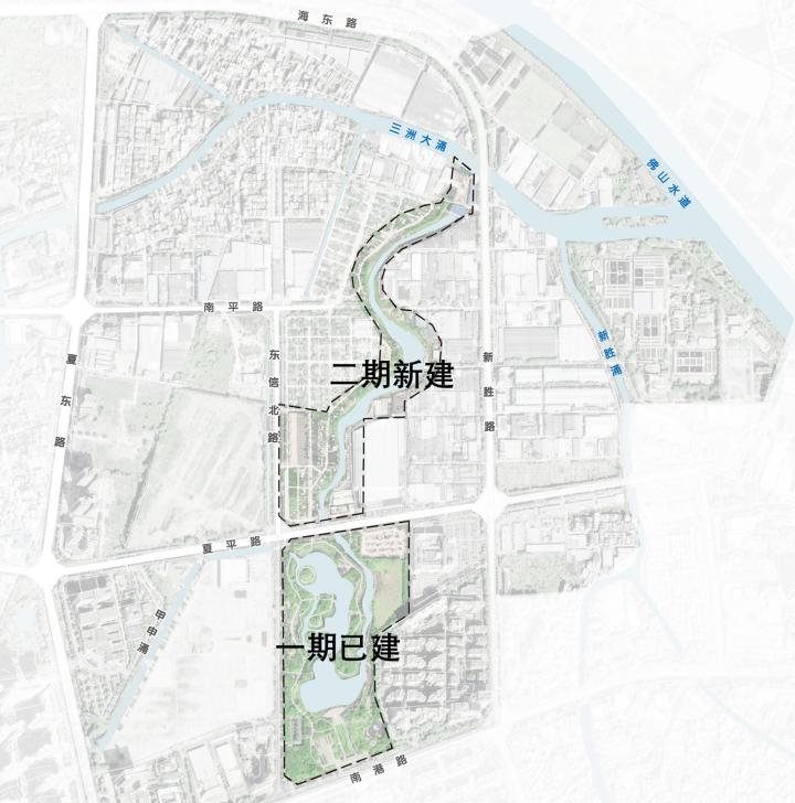 施工设计图、开放时间定了！南海中心两大公园最新进展→