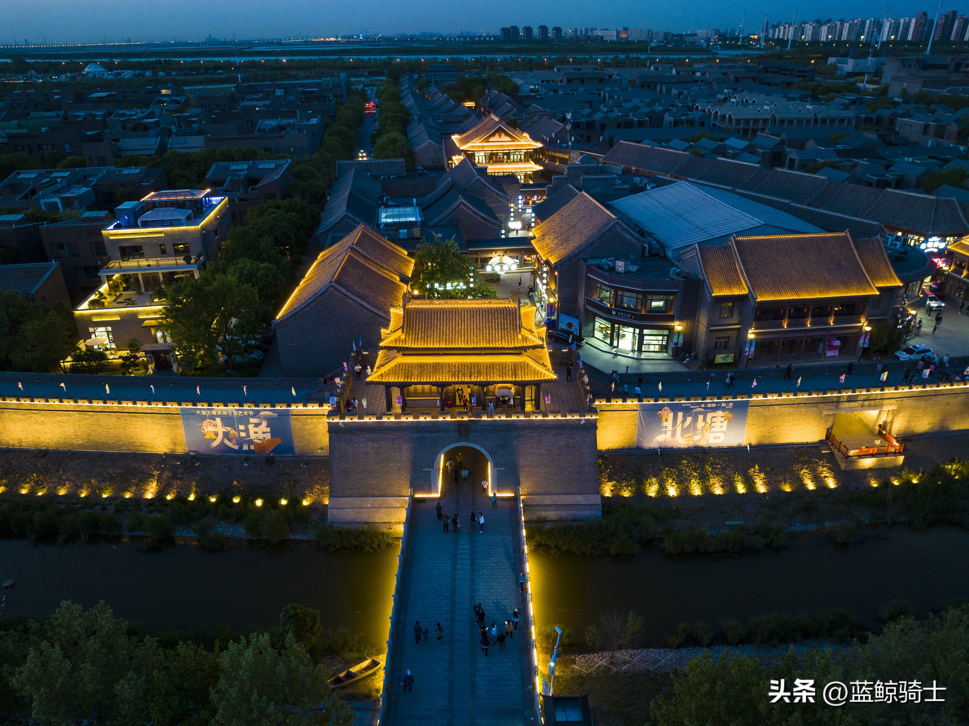 天津滨海新区北塘古镇五一,五一北塘古镇对外开放