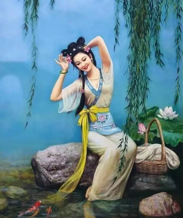 中国古代四大美人之首的西施,中国古代四大美人之西施