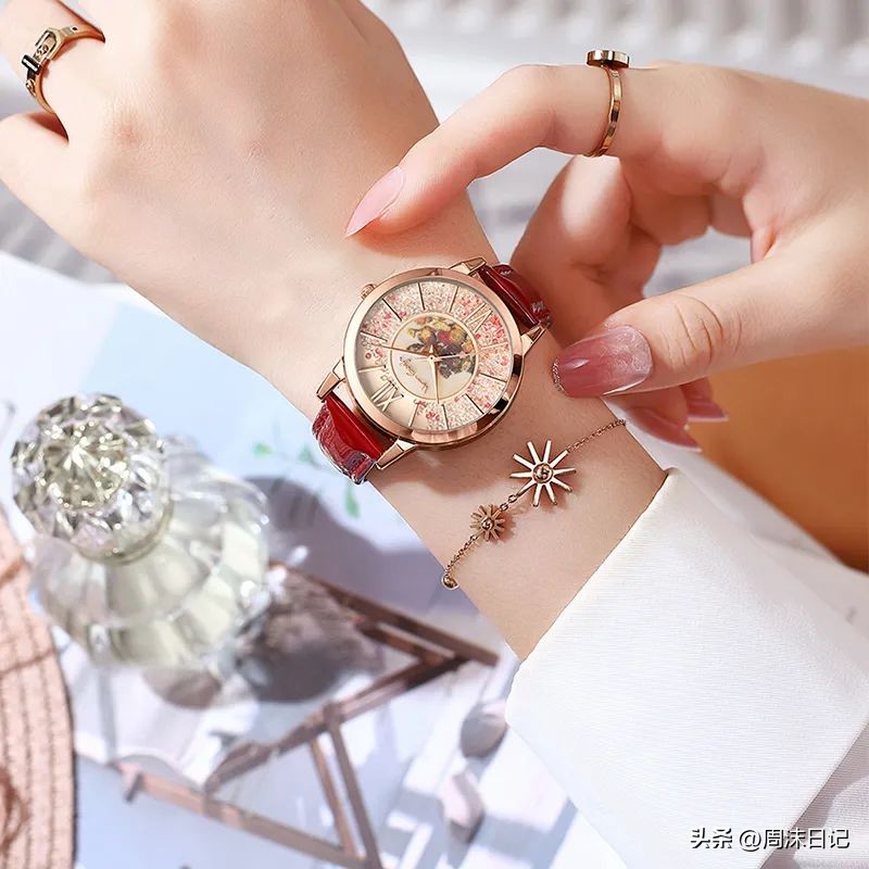 梵高艺术手表,梵高油画手表展示