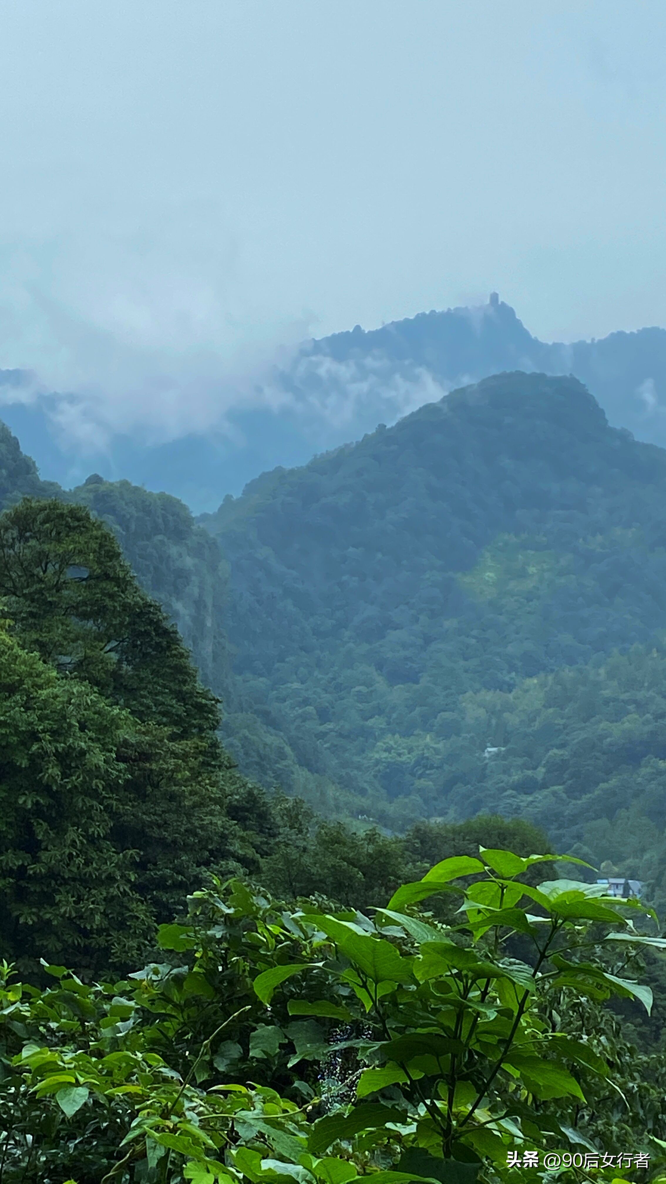 走进山间的小路感受大自然,成都深山老林旅游最好去处
