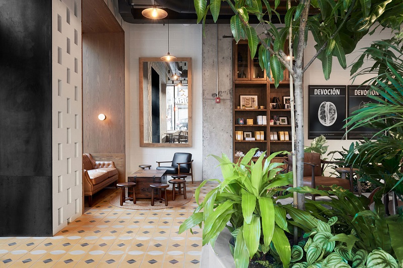 文艺咖啡店装修效果图复古,文艺咖啡奶茶店装修效果图大全