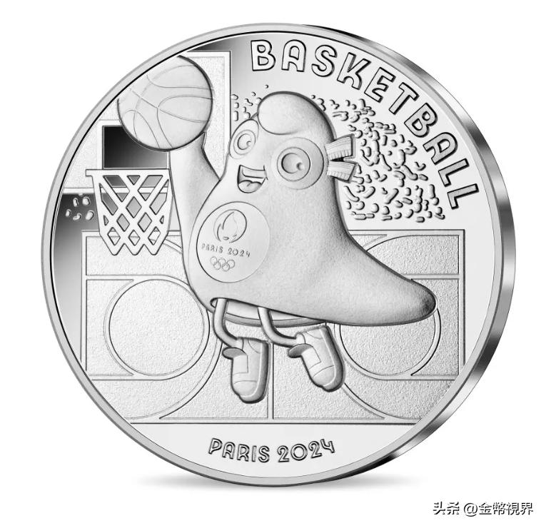 法国2024巴黎奥运会吉祥物,法国巴黎奥运会纪念币598