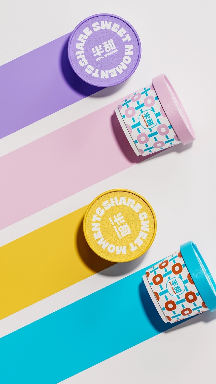 甜品包装袋创意手工,装甜品颜值又高的包装袋