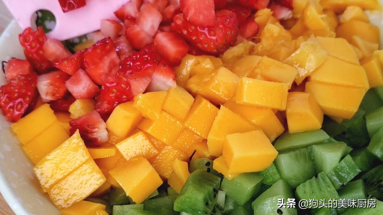 在家做不用打蛋器全手工生日蛋糕,做生日蛋糕不用火不用电不用鸡蛋