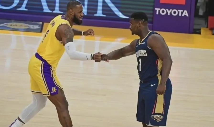 外卖员绝命压哨三分拯救詹姆斯,湖人加时险胜鹈鹕,豪取两连胜