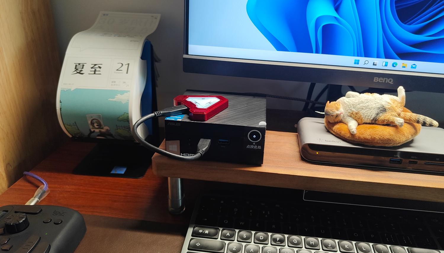 拥有MiniPC华硕PN41后，也就多了一台高清*放播**器+办公神器